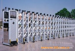 太倉伸縮門 太倉電動無軌伸縮門